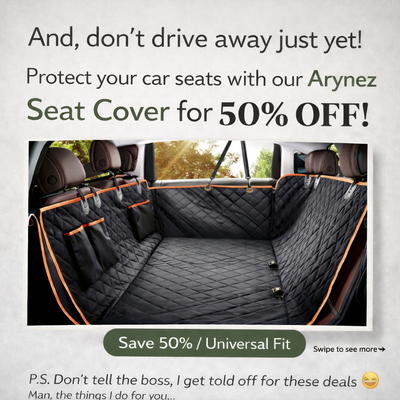 70% Premium Pet Seat Cover