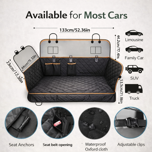 50% Premium Pet Seat Cover